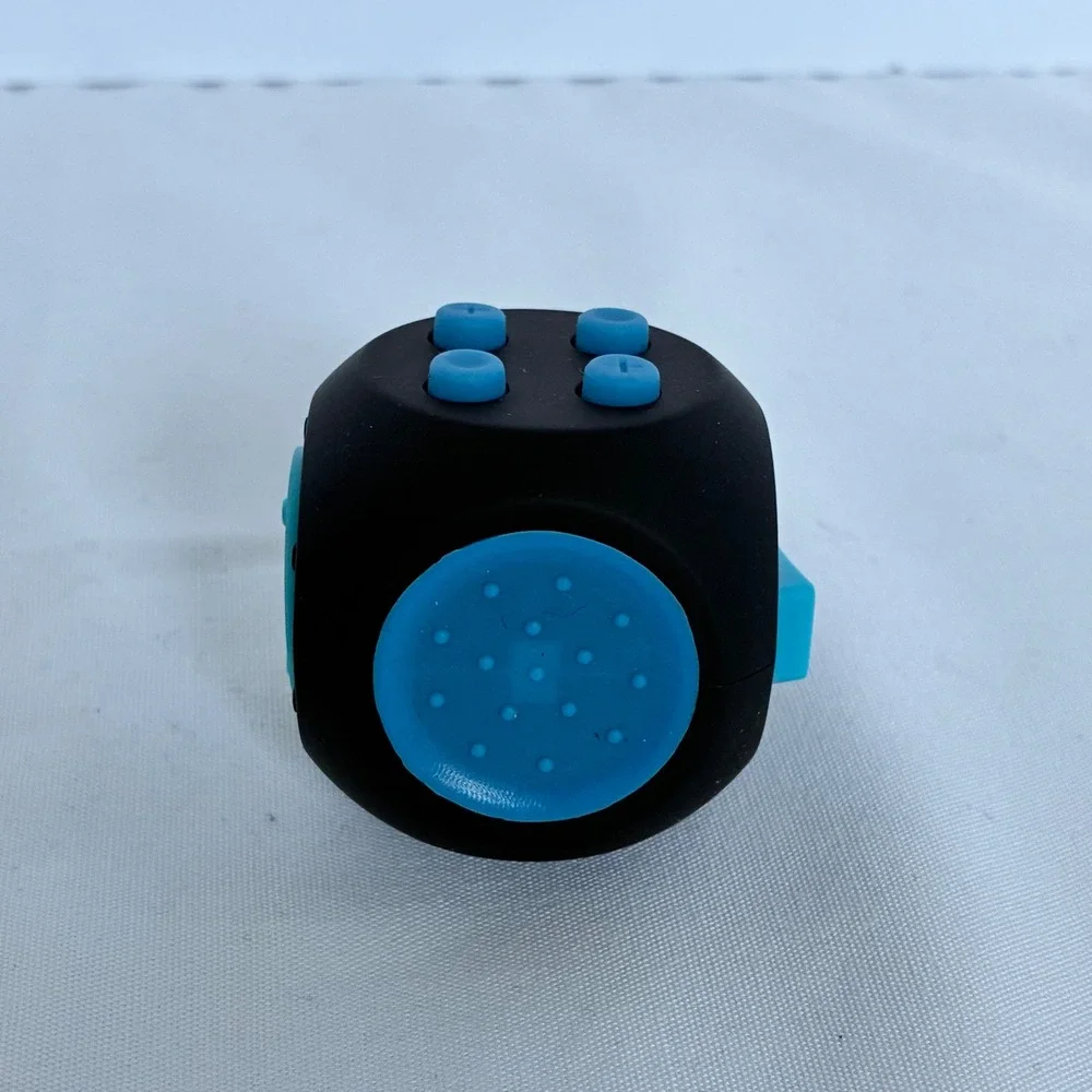 PILPOC theFube Fidget Cube Stress Anxiety Relief Sensory Toy Case Focus Tactile
